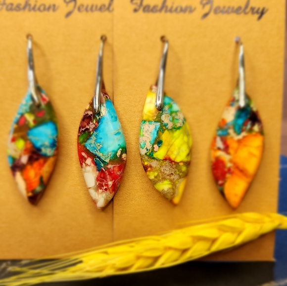 Earrings 9 pairs - Picture 2 of 6